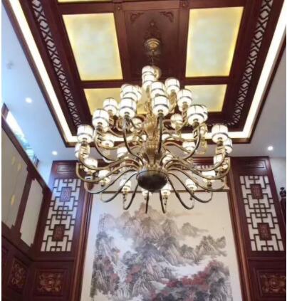 諾克照明全銅吊燈  /  型號：S005054-40